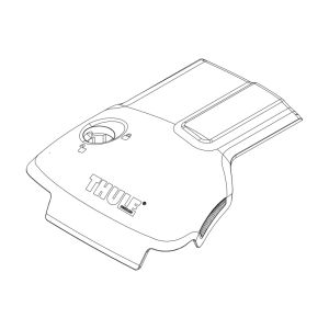 Thule WingBar Edge jalan varaosakansi (oikea) Kattokaiteellliset autot 958x