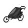 Lastenkuljetusperäkärry Thule Chariot Sport 2 Single, Musta